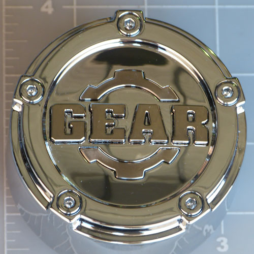 CAP-5L-C14 / Gear Alloy Chrome Pop-In Center Cap 1