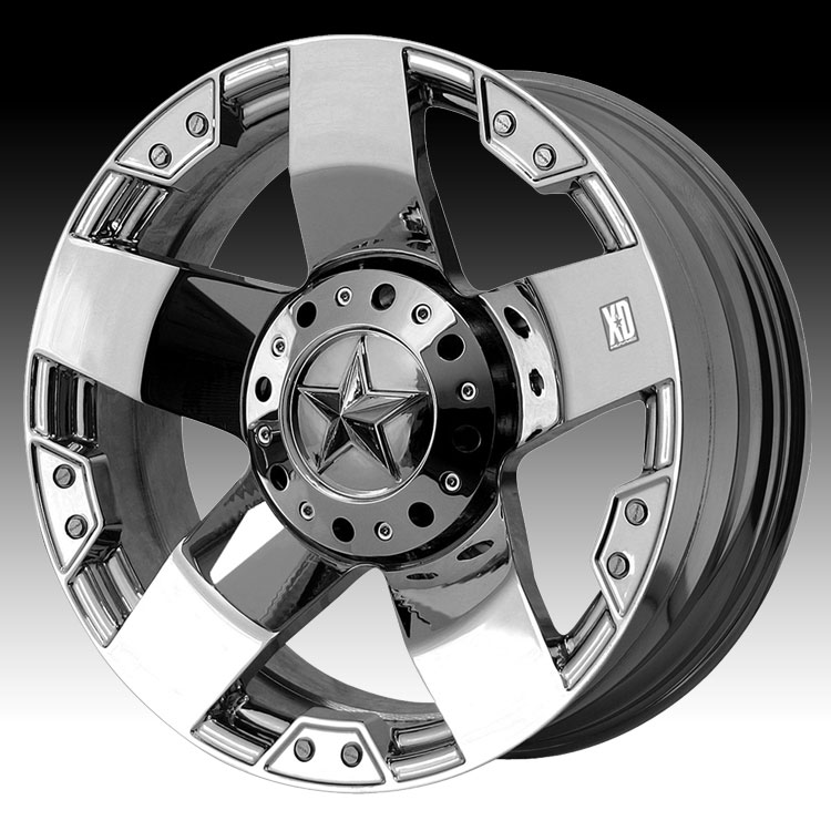 KMC XD Series XD775 Rockstar Chrome Custom Wheels Rims ...
 Xd Monster Rims Chrome