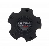 89-9755SBX / Ultra Satin Black Bolt-on Center Cap for 5x5 and 5x135 Bolt Pattern 2