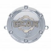 CAP-729C-6 / Gear Alloy Chrome 6 Lug Bolt-On Center Cap 2