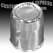 108SS / Stainless Steel Push-Thru 3.42&quot; Diameter Center Cap