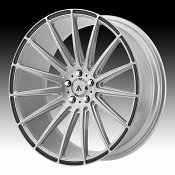 Asanti Black Label ABL-14 Brushed Silver Custom Wheels Rims