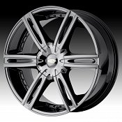 Diamo DI39 Karat Black PVD Chrome Custom Rims Wheels