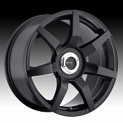 Drifz 305B Monza 305 Satin Black Custom Rims Wheels