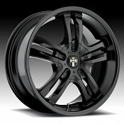 Dub Phase 5 S106 Matte Black Custom Wheels Rims