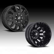 Fuel Blitz Dually D675 Gloss Black Custom Wheels Rims