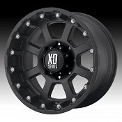 XD Series XD807 Strike Matte Black Custom Wheels Rims