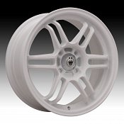 Konig Lightspeed 25W LG White Custom Rims Wheels