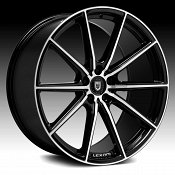 Lexani CSS-10 Gloss Black Machined Custom Wheels Rims