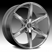 Lexani R-Six Chrome Custom Wheels Rims