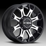 Mickey Thompson Metal Series MM164M Machined Black Custom Wheels