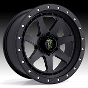 Monster Energy Edition 540B Satin Black Custom Wheels Rims