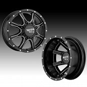 Moto Metal MO995 Dually Satin Black Milled Custom Wheels Rims