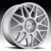 Platinum 404 Arctic Silver Custom Rims Wheels
