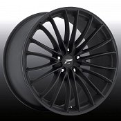 Platinum 417 Monarch Matte Black Custom Rims Wheels