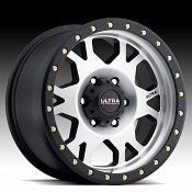 Ultra X102 Xtreme X-Lok Machined Black Custom Wheels