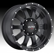 Ultra X105 Xtreme II Satin Black Custom Wheels