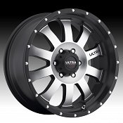 Ultra X105 Xtreme II Machined Black Custom Wheels