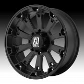 XD Series XD800 Misfit Matte Black Custom Wheels Rims