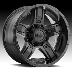 Gear Alloy 740B Mainfold Satin Black Custom Rims Wheels 2