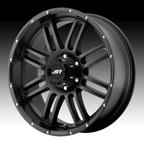 American Racing AR901 Satin Black Custom Rims Wheels 1