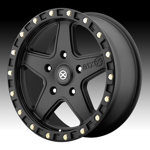 ATX Series AX194 Ravine Teflon Black Custom Wheels Rims 1