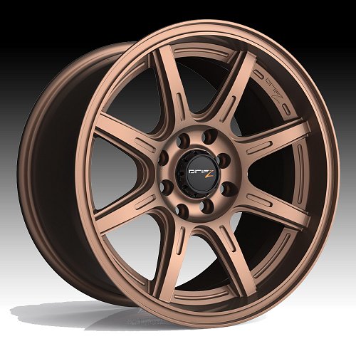 Drifz 308BZ Spec-R Gloss Bronze Custom Wheels Rims 1