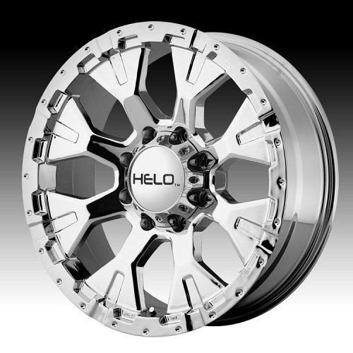 Helo HE878 Chrome Custom Rims Wheels 1
