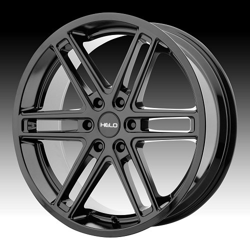 Helo HE908 Gloss Black Custom Wheels Rims 1