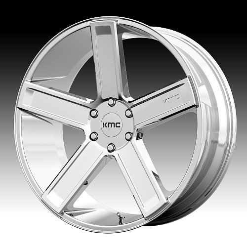 KMC KM702 Deuce Chrome Custom Wheels Rims 1