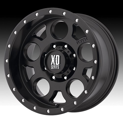 XD Series XD126 Enduro Pro Satin Black Custom Wheels Rims 1