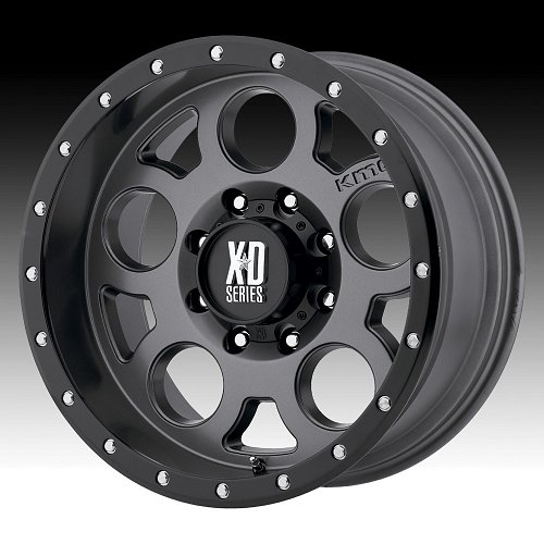 XD Series XD126 Enduro Pro Satin Gray Custom Wheels Rims 1
