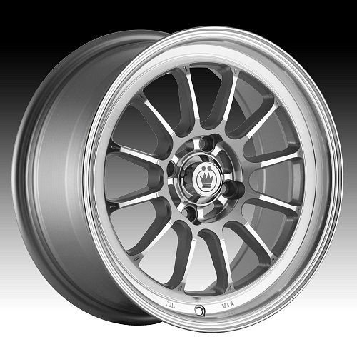 Konig Tweak&apos;d T3 Machined Silver Custom Rims Wheels 1