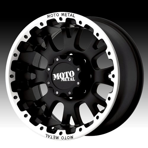 Moto Metal MO956 Matte Black Machined Custom Wheels Rims 1