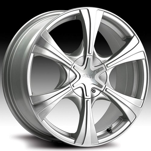 Pacer 775MS 775 Hallmark Silver and Machined Custom Rims Wheels 1