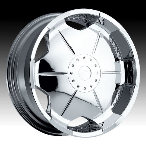 Platinum 215C 215 / 216C 216 Shield Chrome Custom Rims Wheels 1