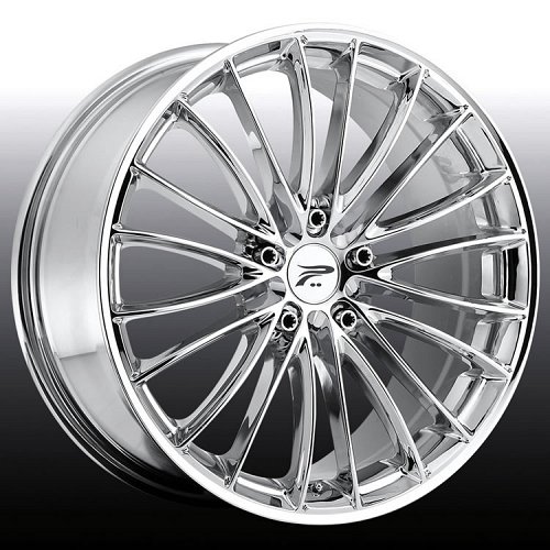 Platinum 417 Monarch Chrome Custom Rims Wheels 1