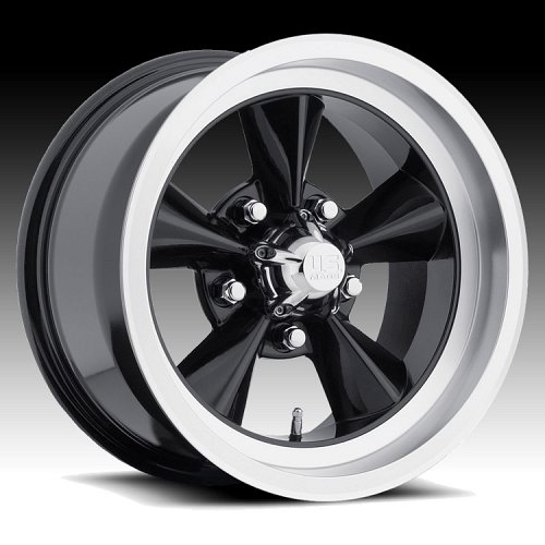 U.S. Mags U106 Standard Black Machined Custom Wheels Rims 1