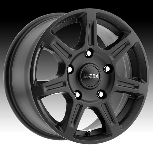 Ultra 450 Toil Van Satin Black Custom Wheels Rims 1