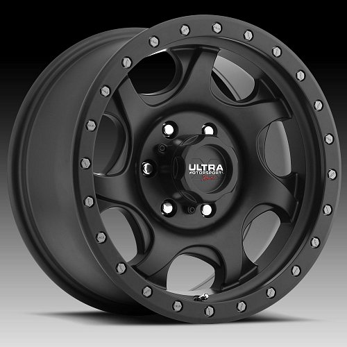 Ultra X106 Xtreme Sawblade Satin Black Custom Wheels 1