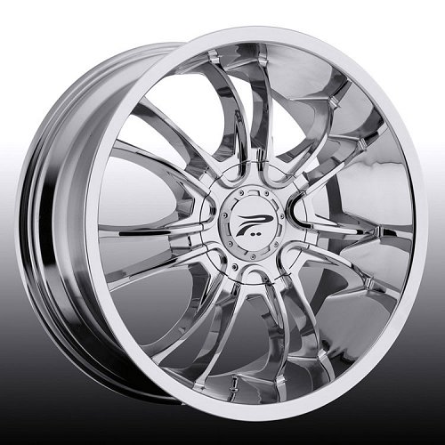 Platinum 406C 406 America Chrome Custom Rims Wheels 1