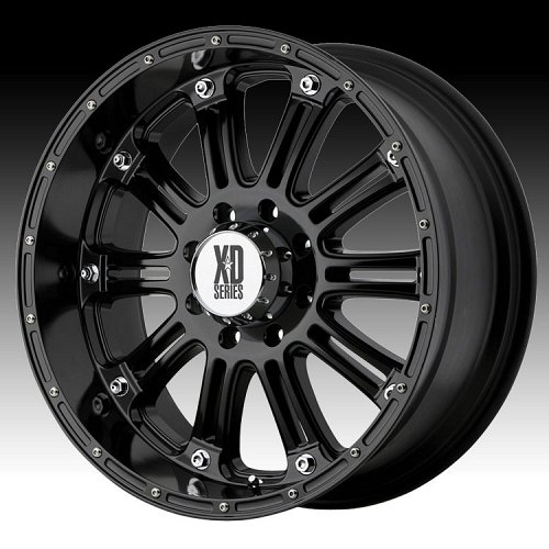 XD Series XD795 Hoss Gloss Black Custom Wheels Rims 1