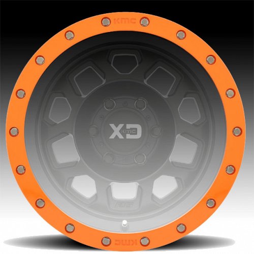 XDBR16-OR / XD Series 132 16&quot; Orange Beadlock Ring 1