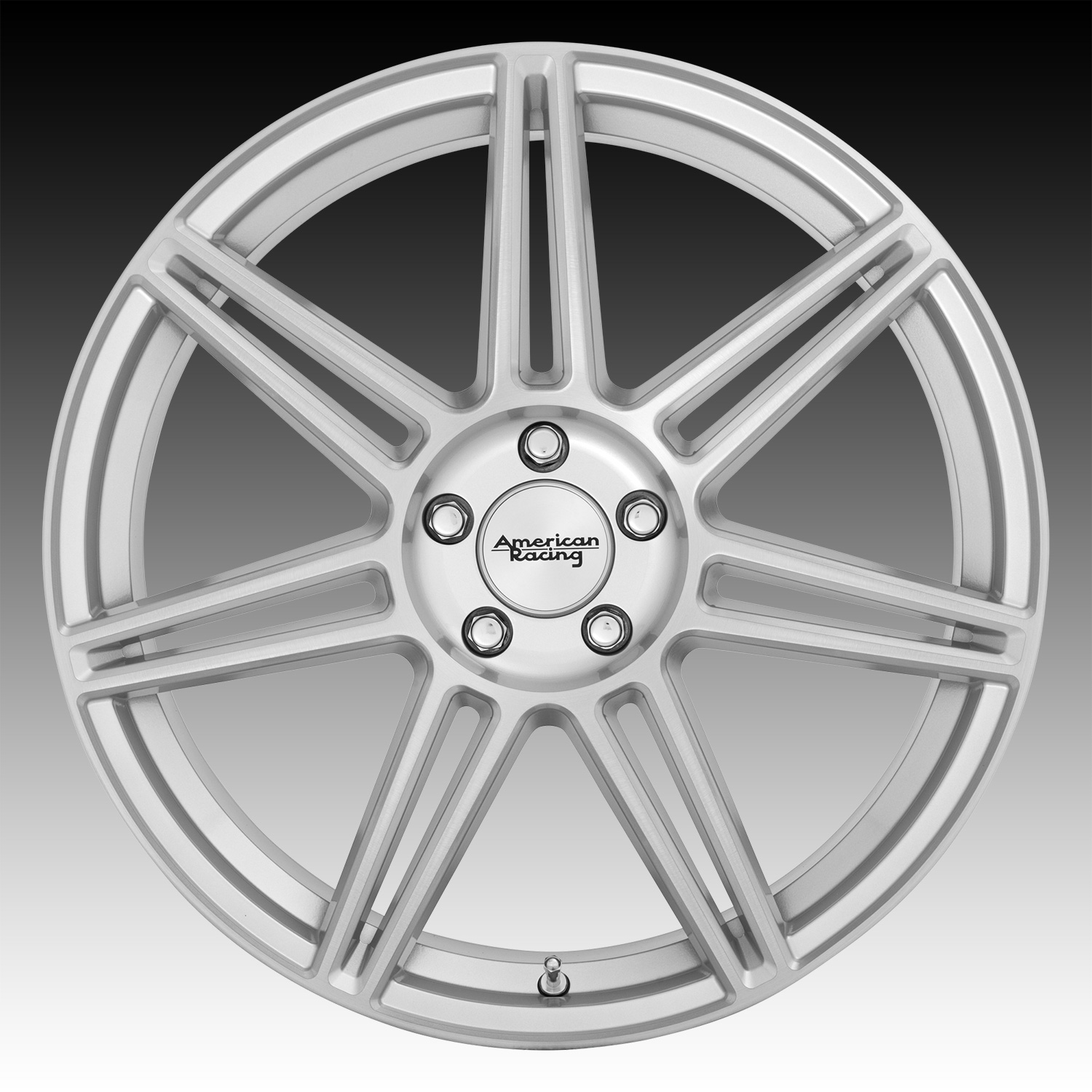 American Racing AR935 Redline Brushed Silver | Custom Wheels Express