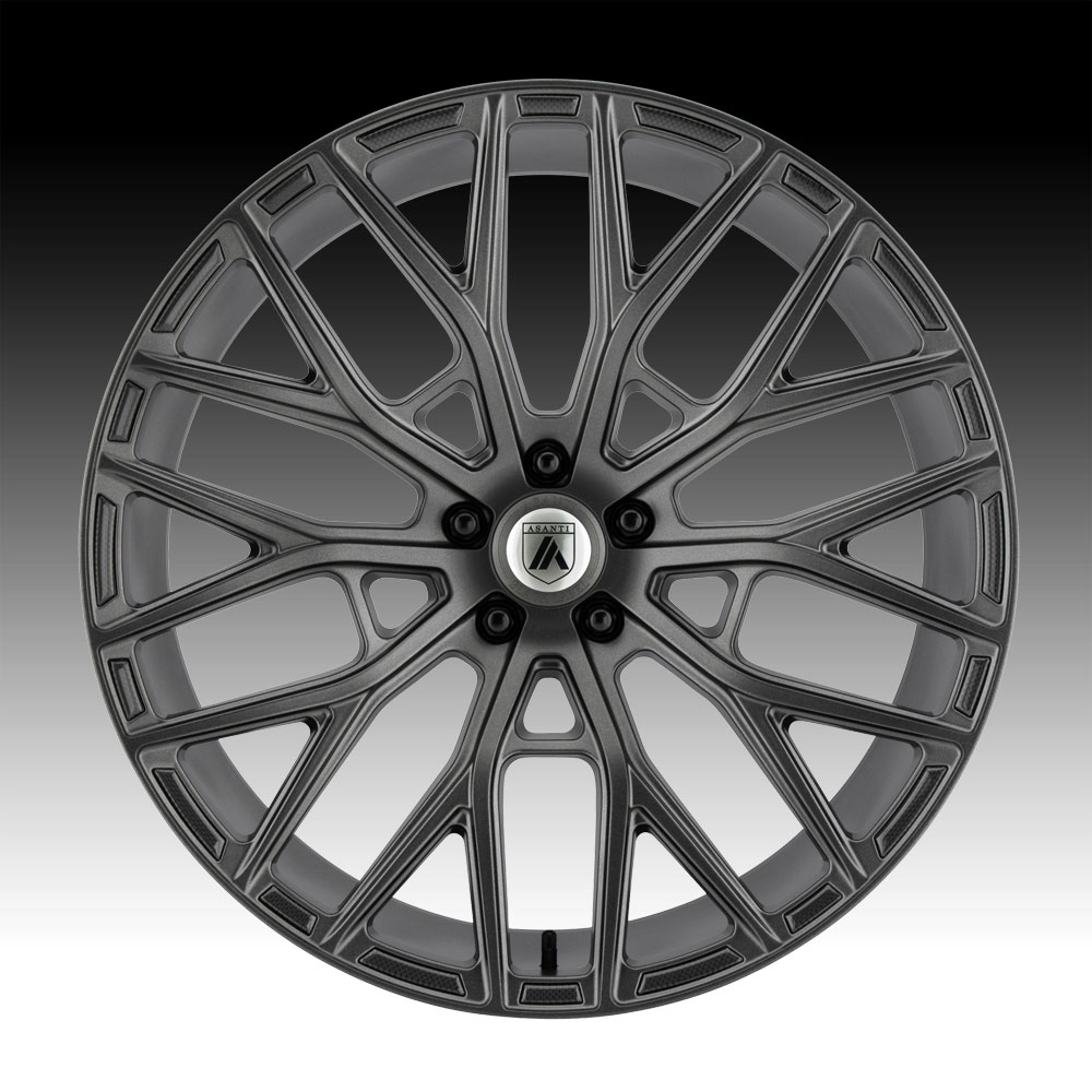 Asanti Black Label ABL-21 Matte Graphite | Custom Wheels Express