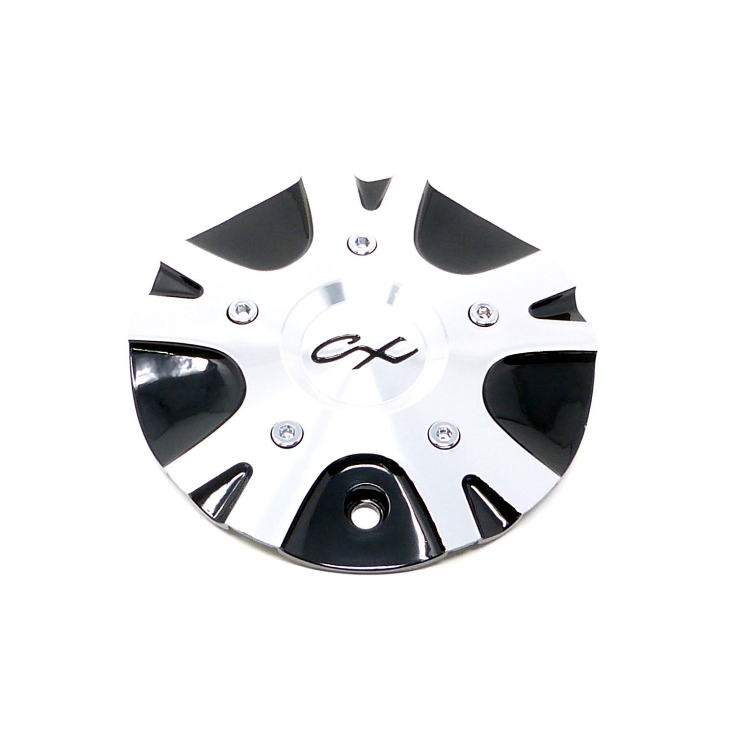 Helo Gloss Black Bolt On Center Cap for HE891 Style Wheels Part# T110L183-GB