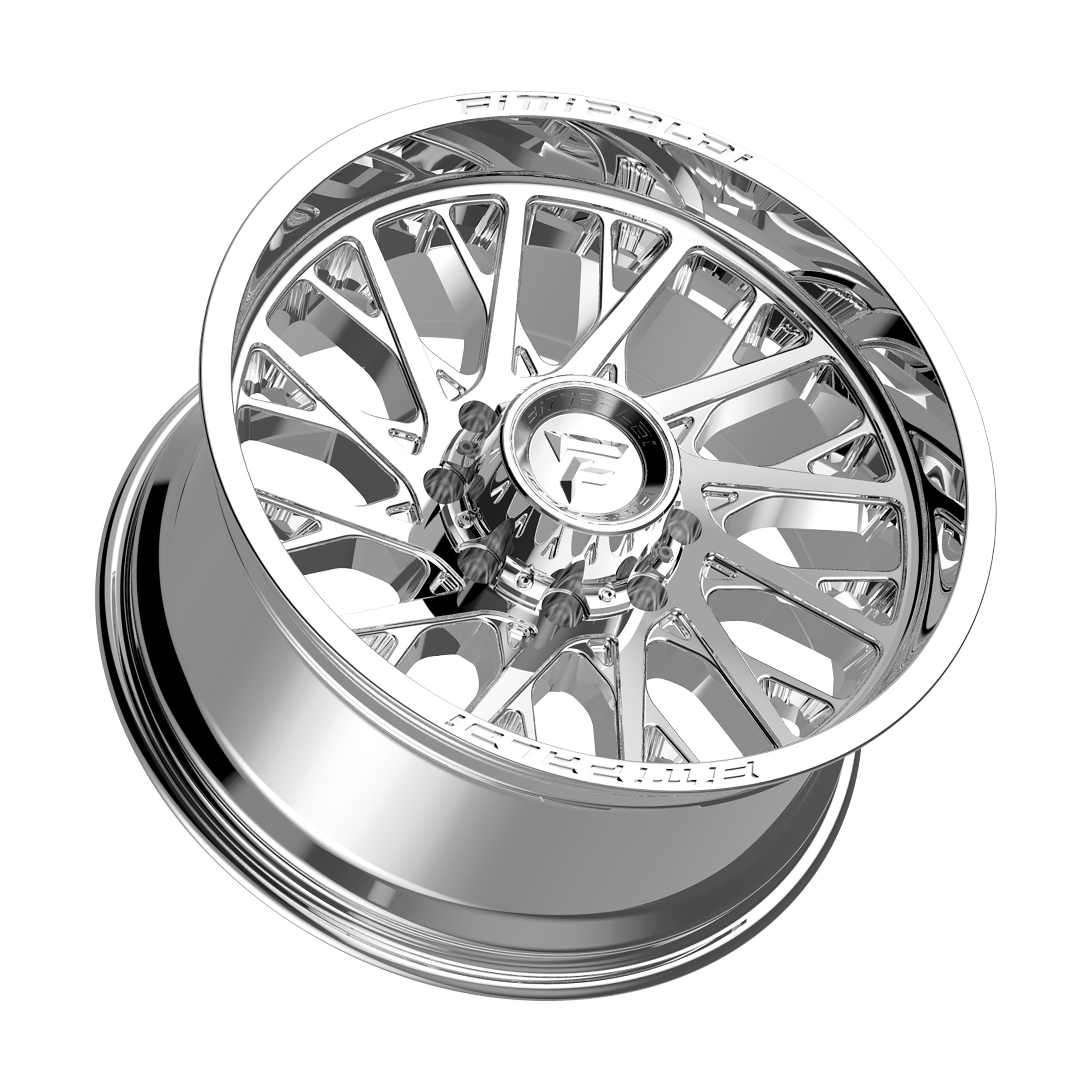 Fittipaldi Off Road FA08 Mirror Coat Custom Truck Wheels | Custom