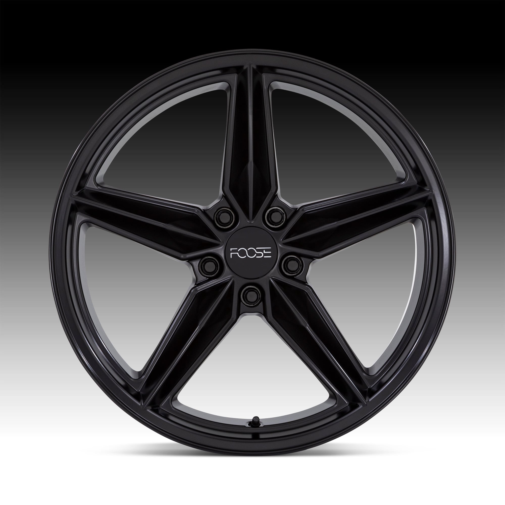 Foose F175 CF8 Matte Black Custom Wheels | Custom Wheels Express