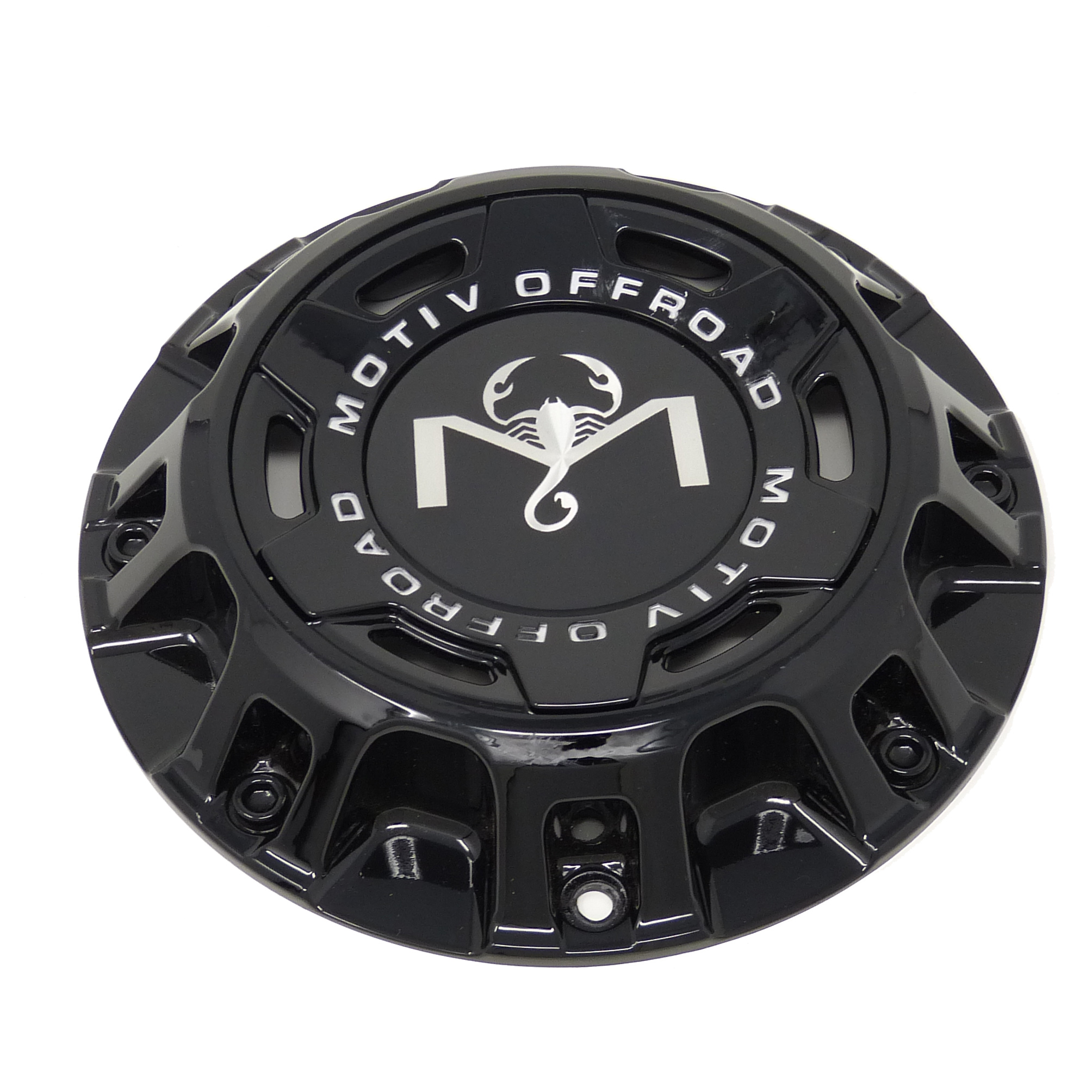 Motiv Wheels Gloss Black and Gray Snap in Wheel Center Cap CAP-MP-G21 CAP4-GRAPHIT 
