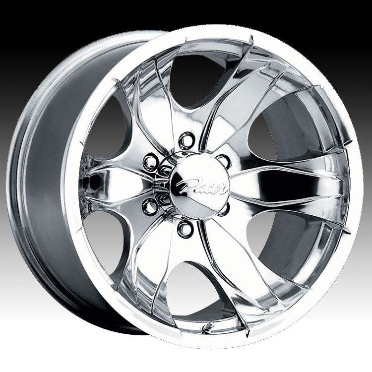 Pacer 187P 187 Warrior Polished Custom Rims Wheels - 187P